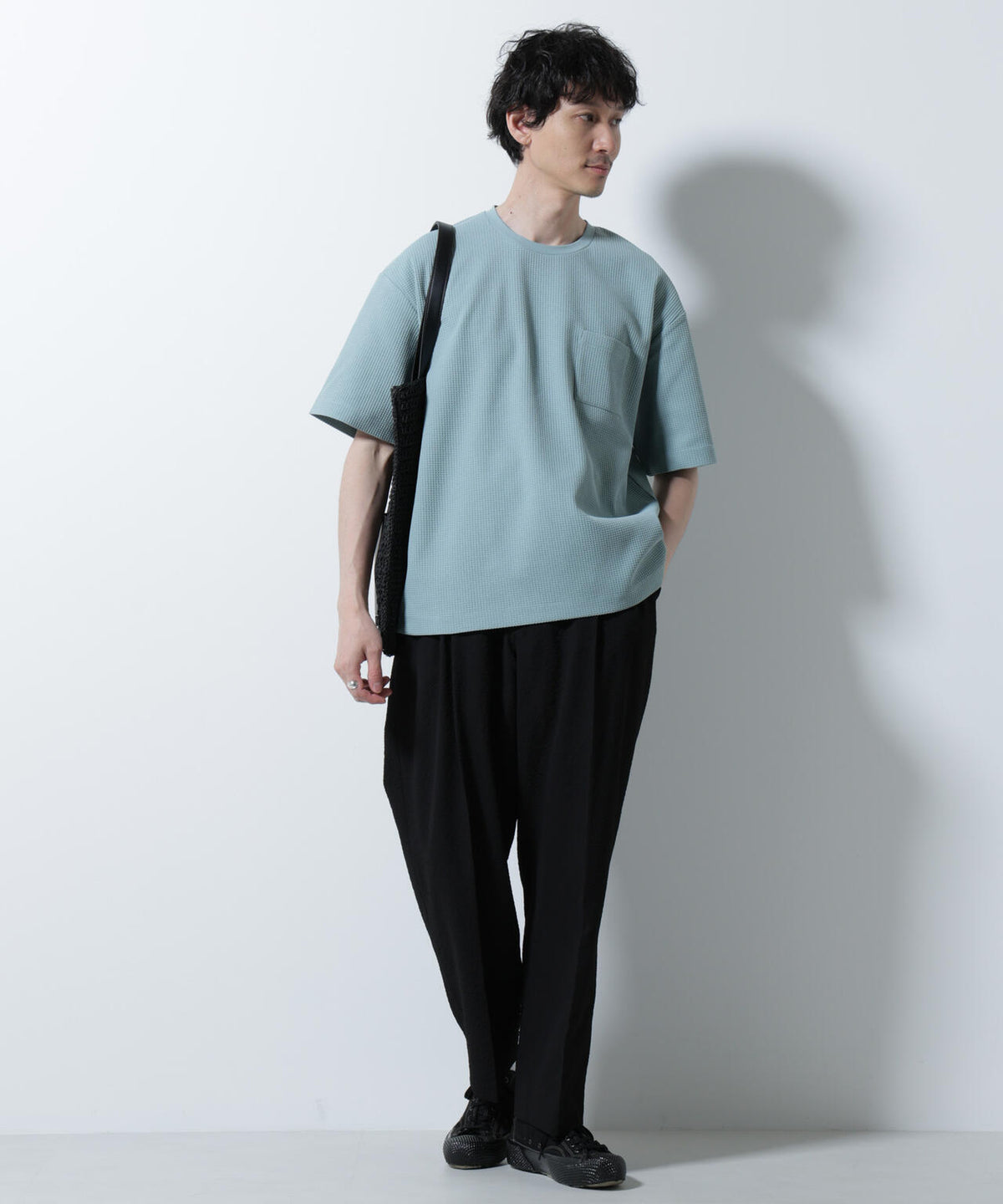 ドライソフトワッフルTシャツ 半袖 6725124251