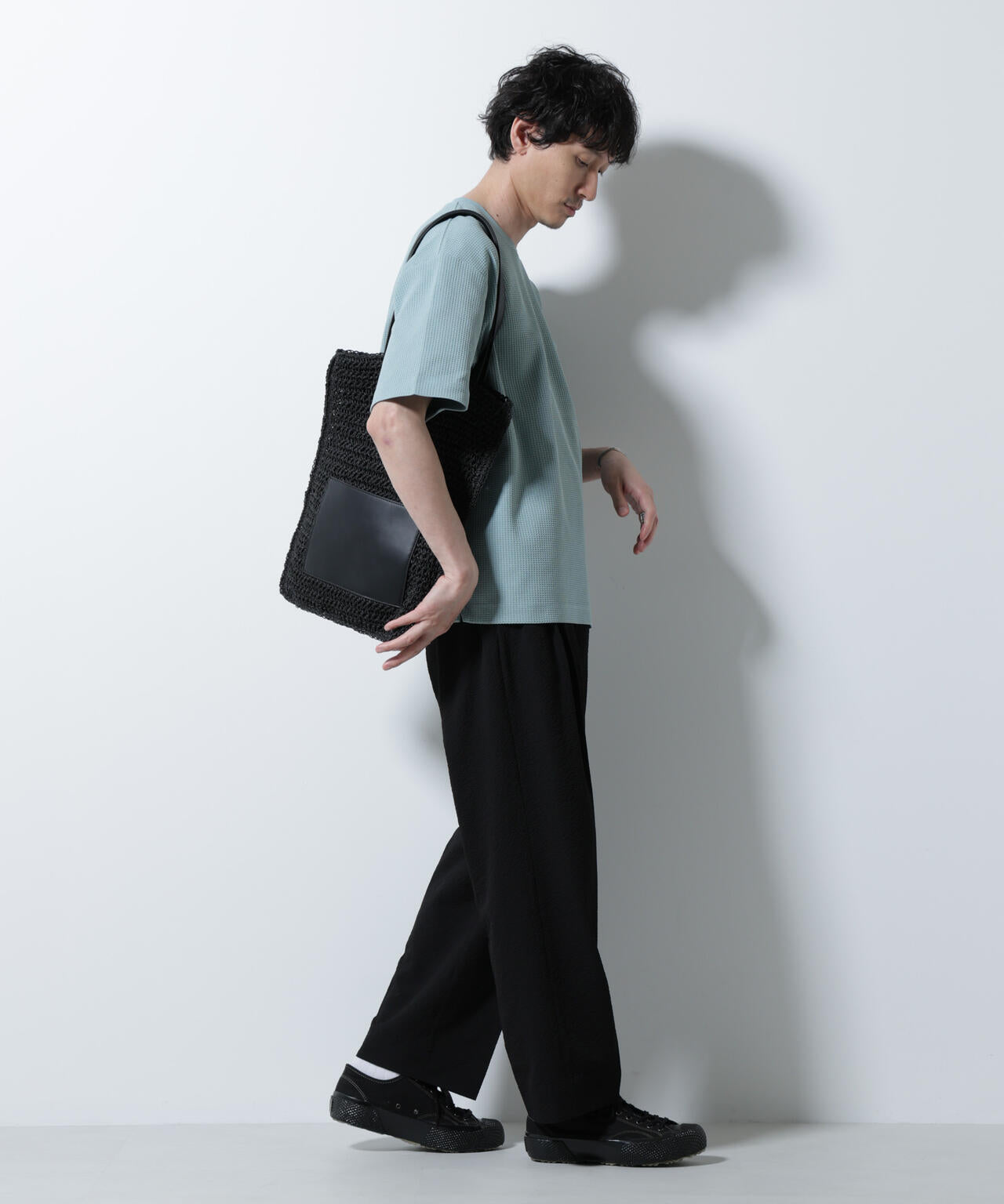 ドライソフトワッフルTシャツ 半袖 6725124251