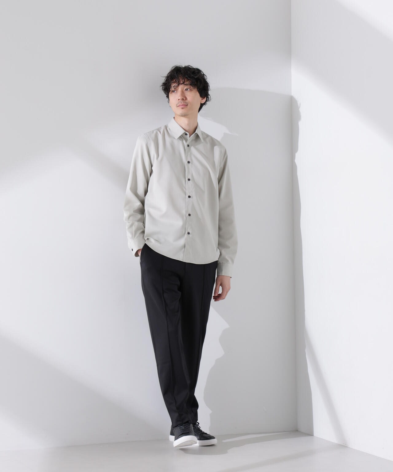 ダブルジャージーテーパードパンツ 6725127203