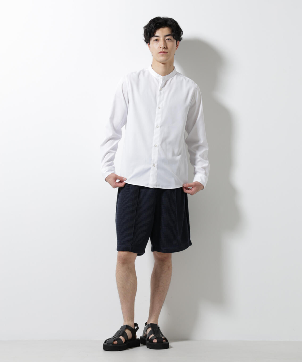 ジャガードニットソーショートパンツ(セットアップ可) 6725128205