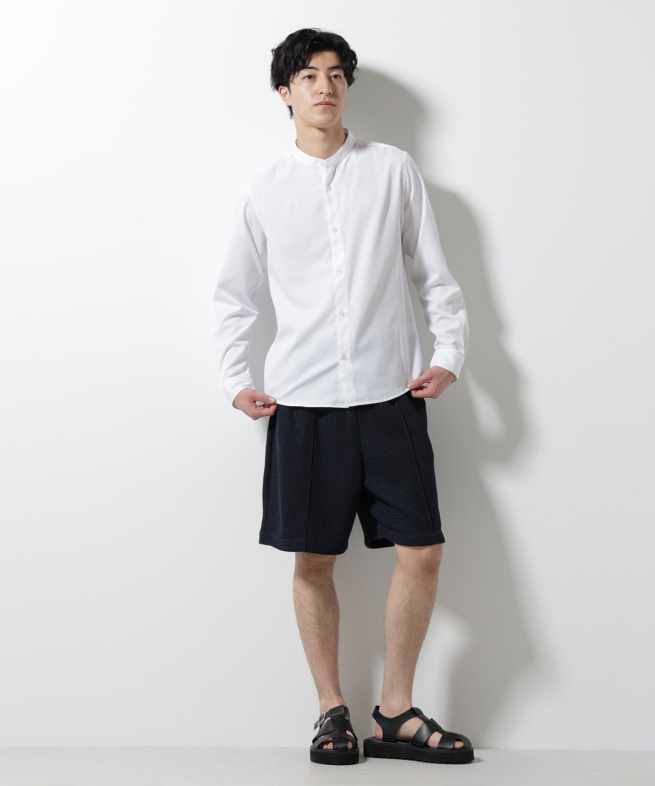 ジャガードニットソーショートパンツ(セットアップ可) 6725128205