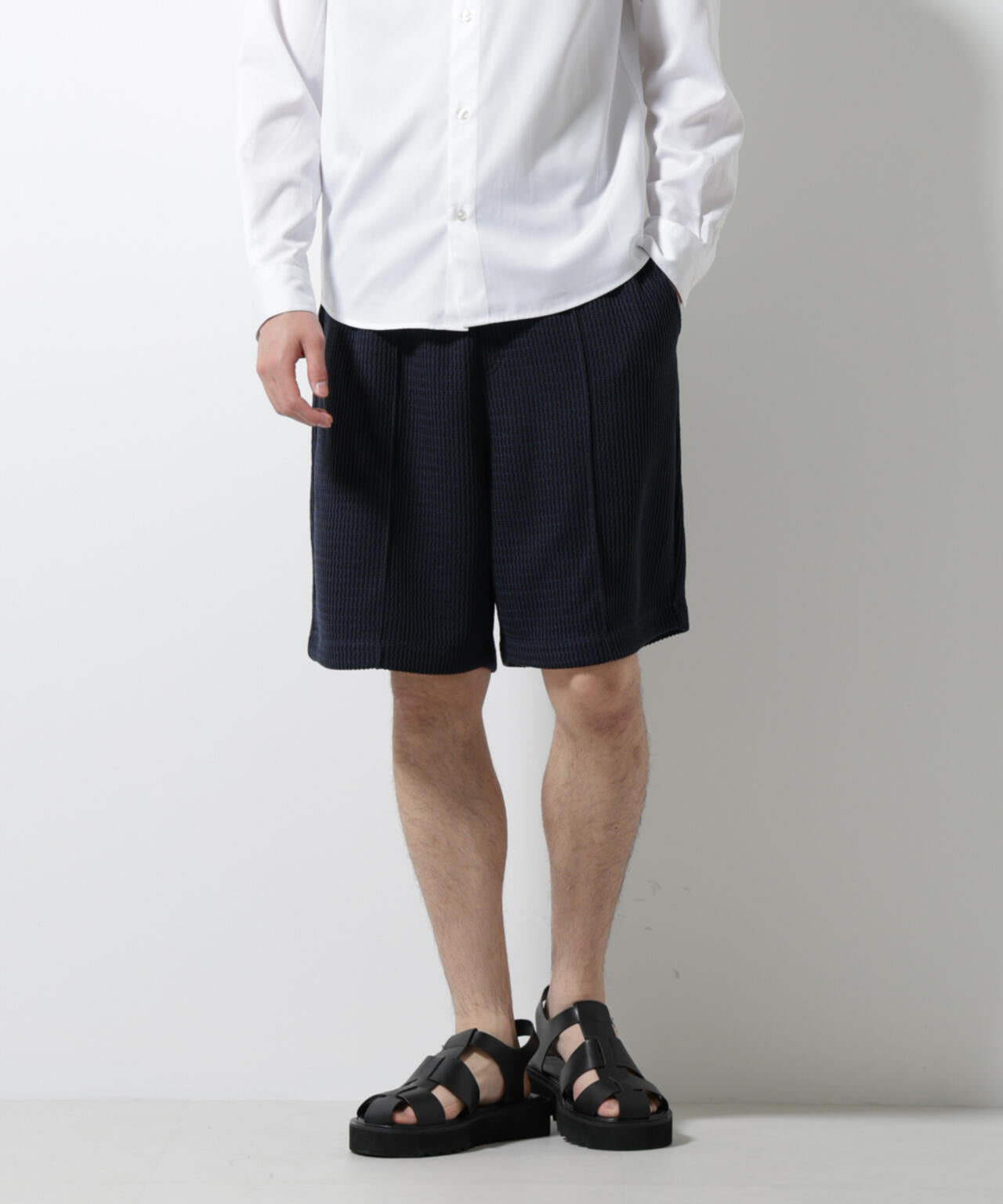 ジャガードニットソーショートパンツ(セットアップ可) 6725128205