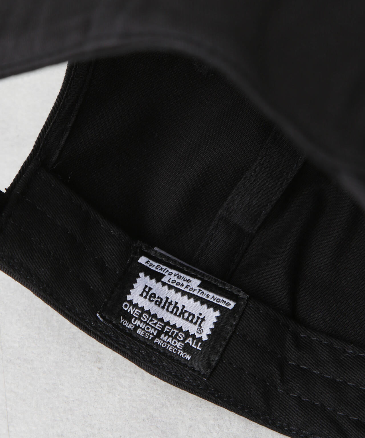 Healthknit/別注 ツイルペナント刺繍キャップ 6725139209