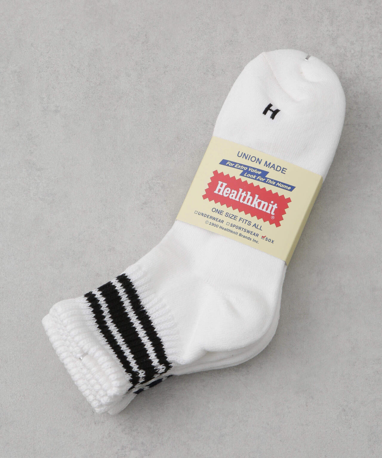 Healthknit/3本ライン ソックス アソート3足セット 6725151202