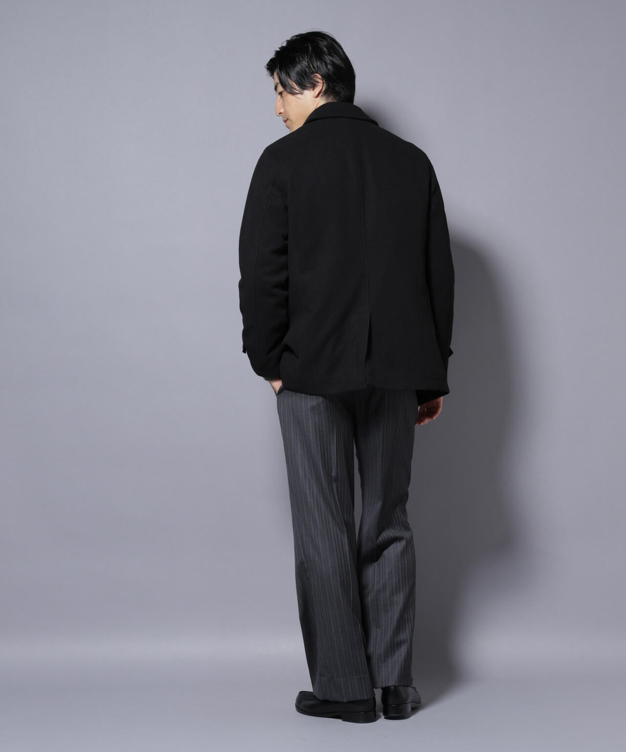 テックメルトンシングルコート 6725211205