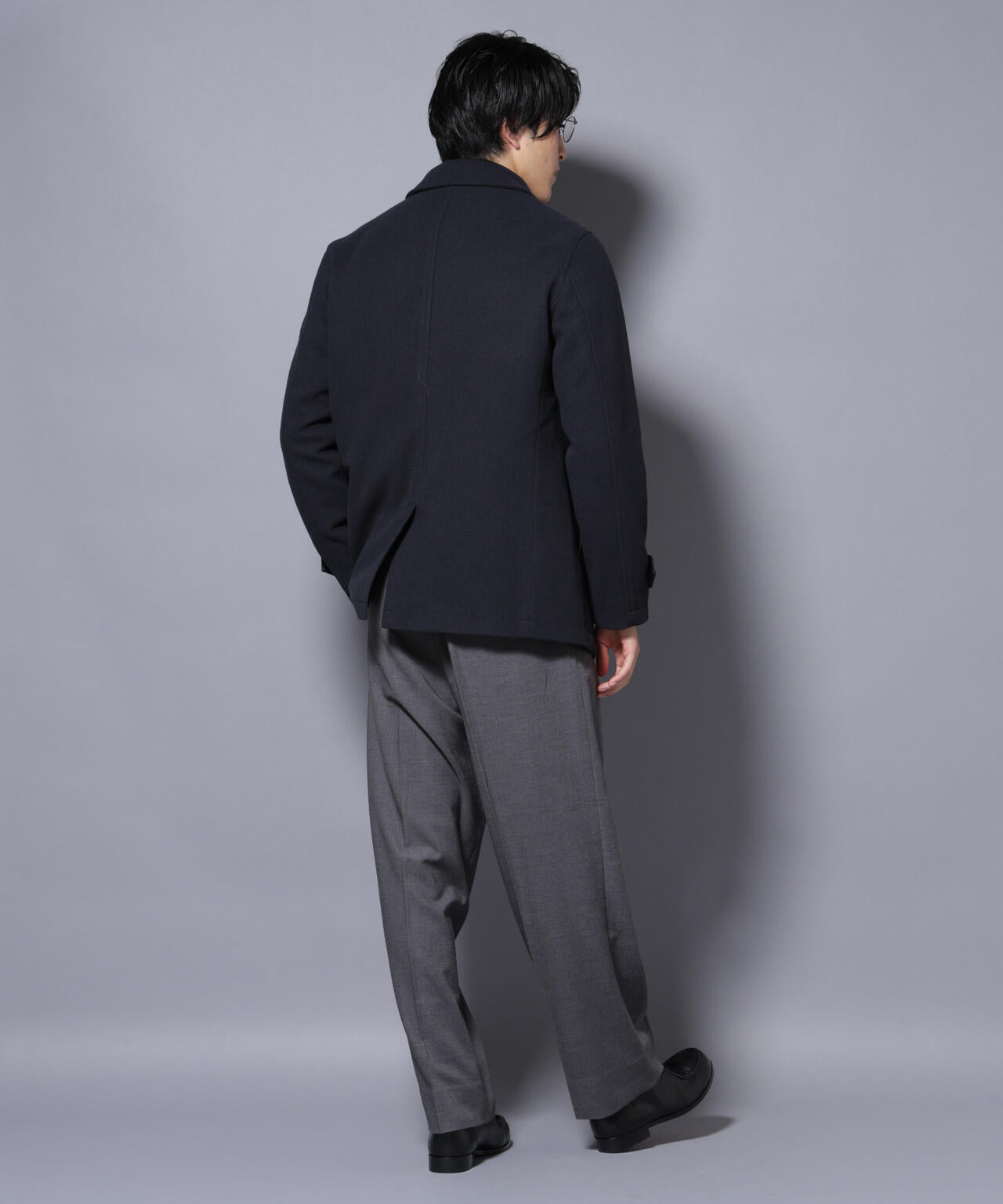 テックメルトンシングルコート 6725211205