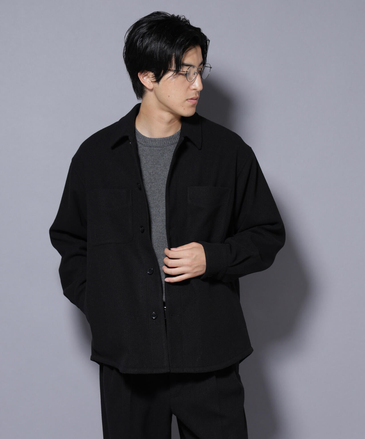 テックメルトンシャツブルゾン 6725212201