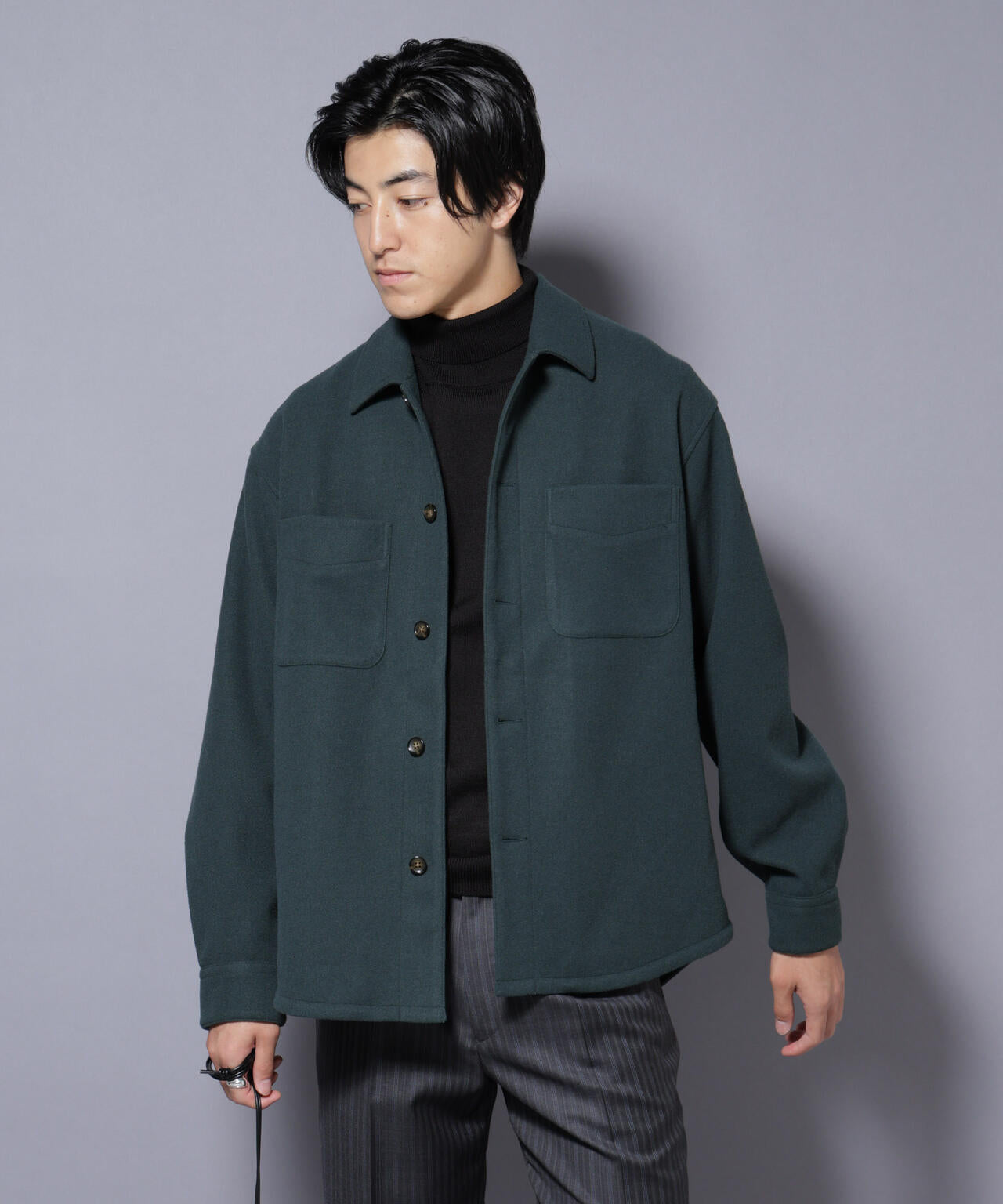 テックメルトンシャツブルゾン 6725212201