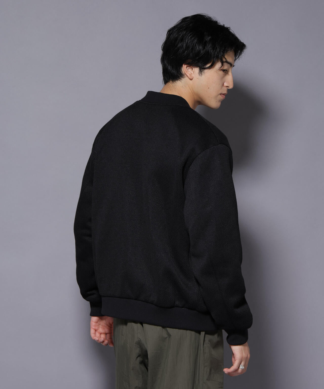 ニットフリースZIPブルゾン(セットアップ可) 6725212205