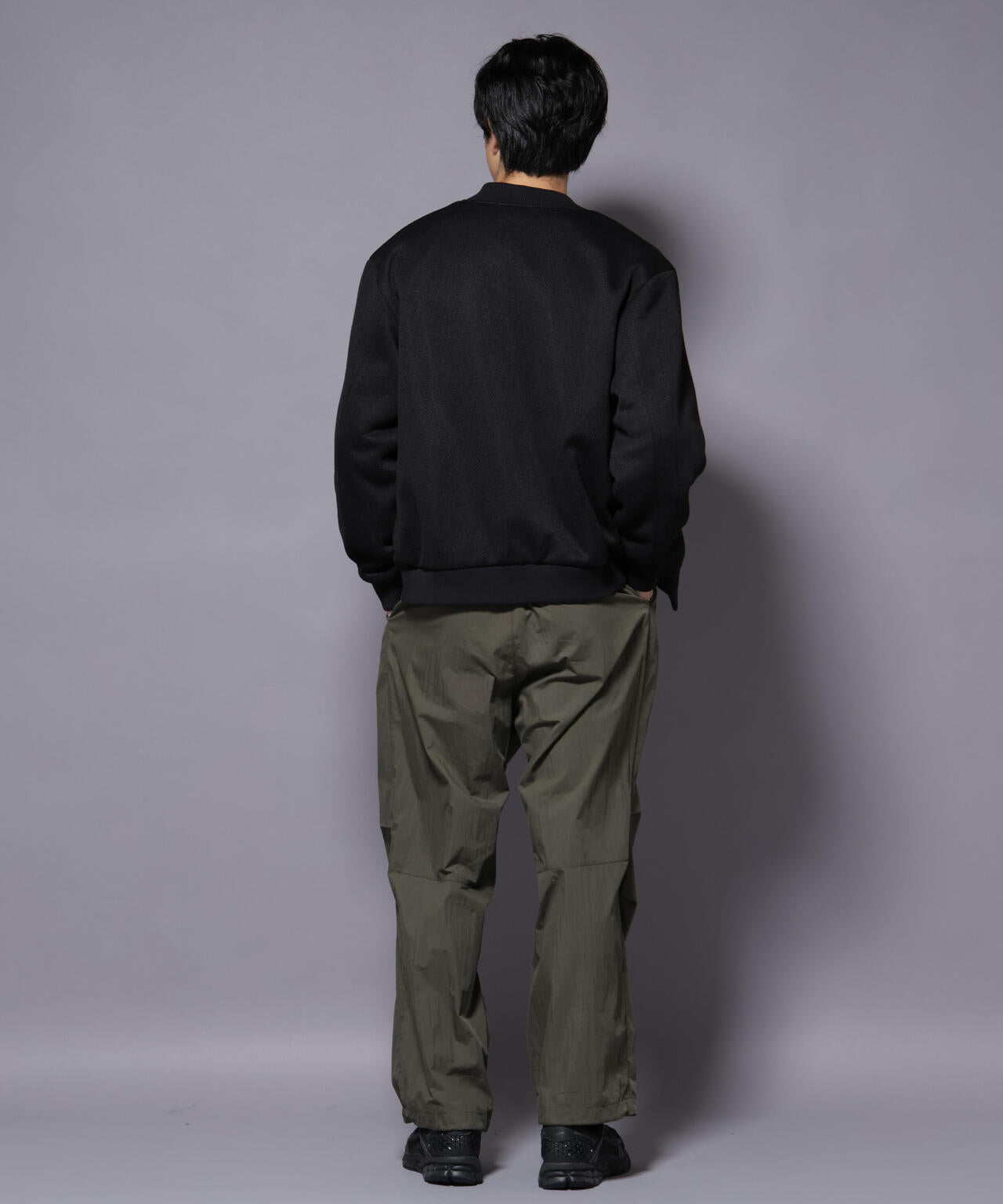 ニットフリースZIPブルゾン(セットアップ可) 6725212205