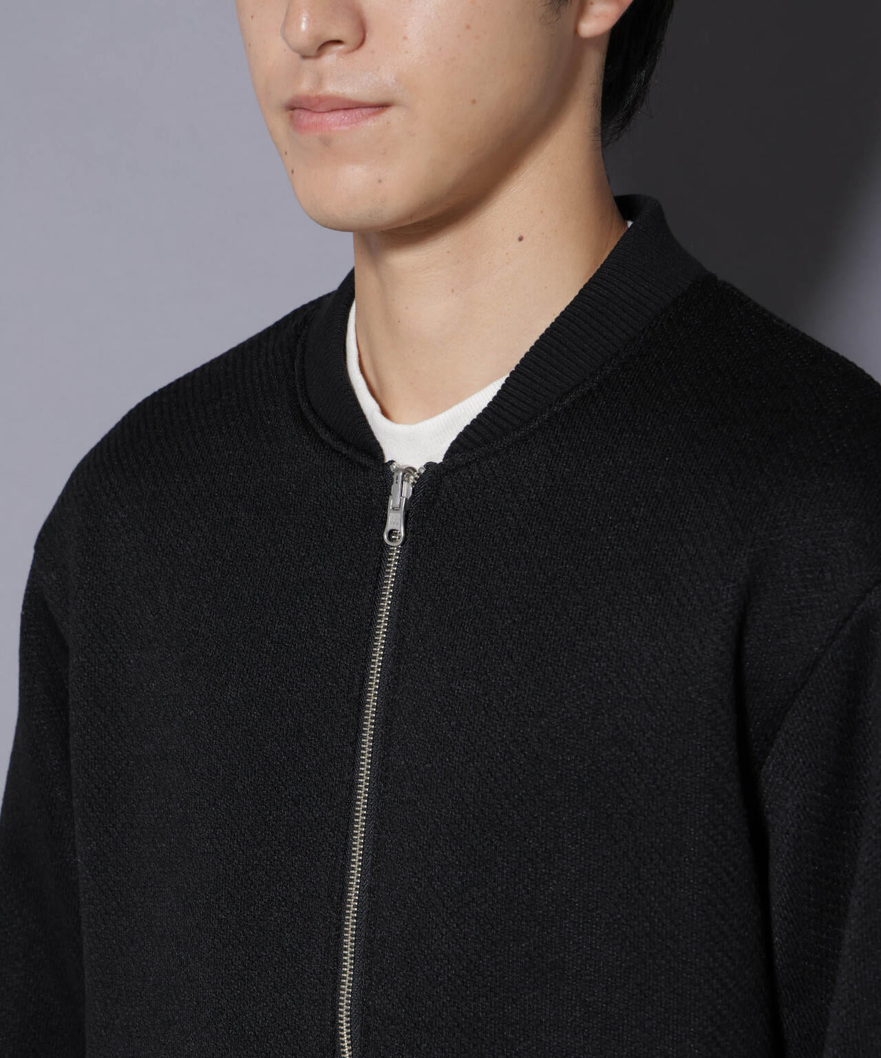 ニットフリースZIPブルゾン(セットアップ可) 6725212205