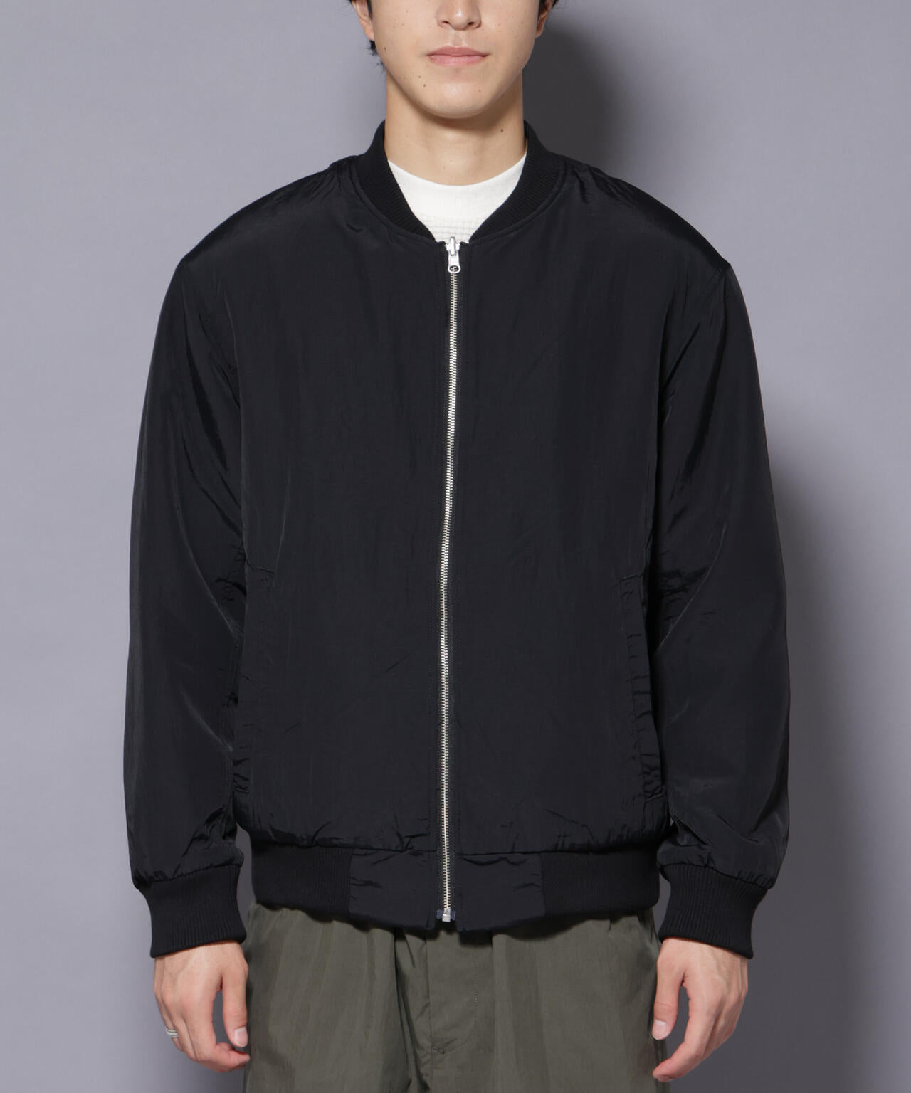ニットフリースZIPブルゾン(セットアップ可) 6725212205