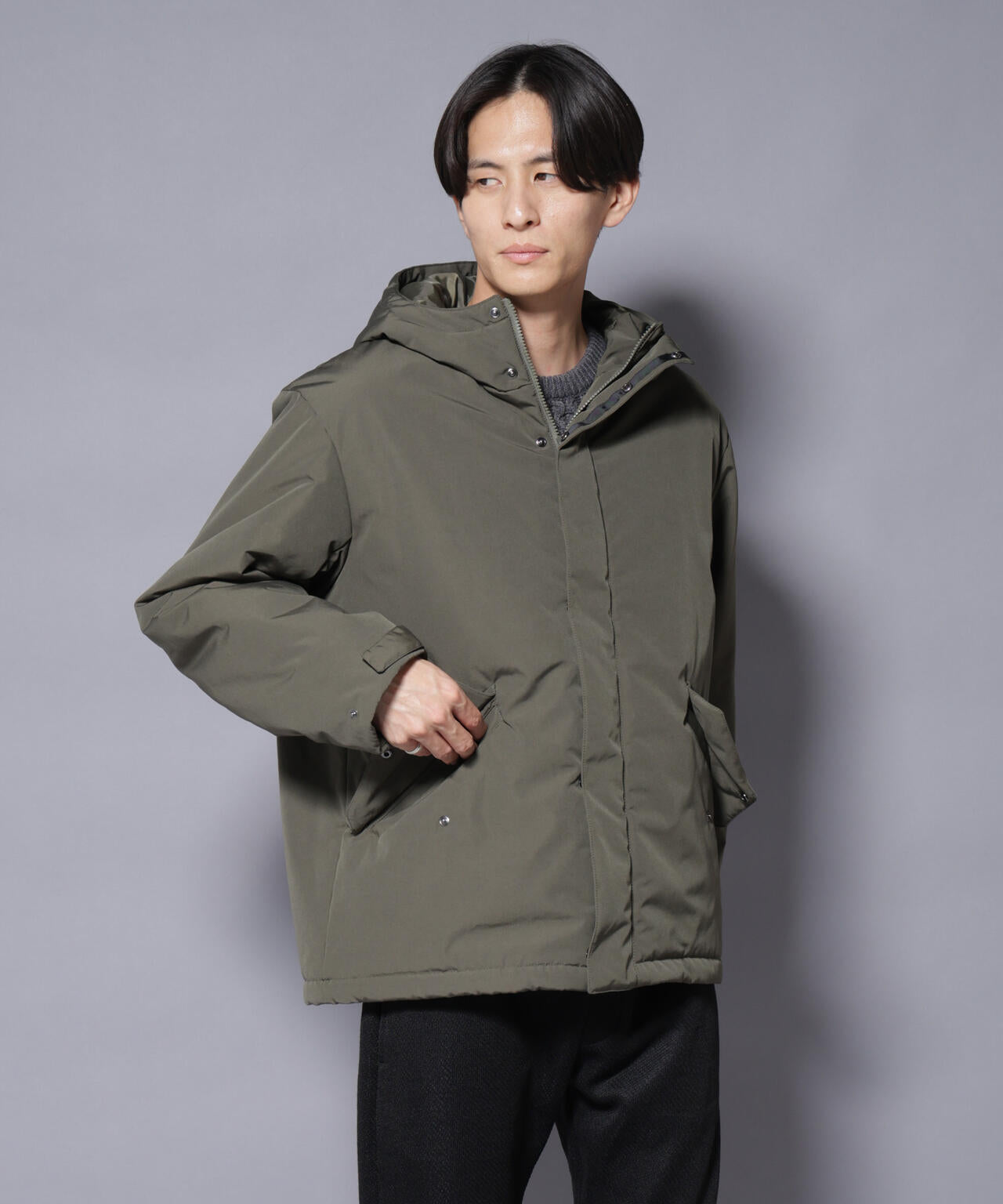 ミリタリー中綿ブルゾン 6725212206