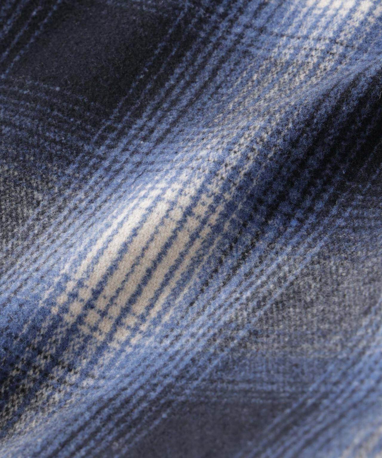 テックメルトンチェックシャツブルゾン 6725212211