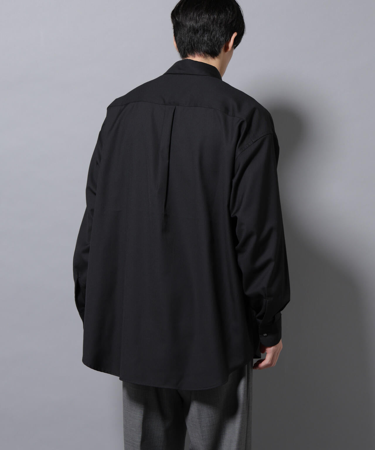 ビッグドレープシャツ 長袖 6725220204