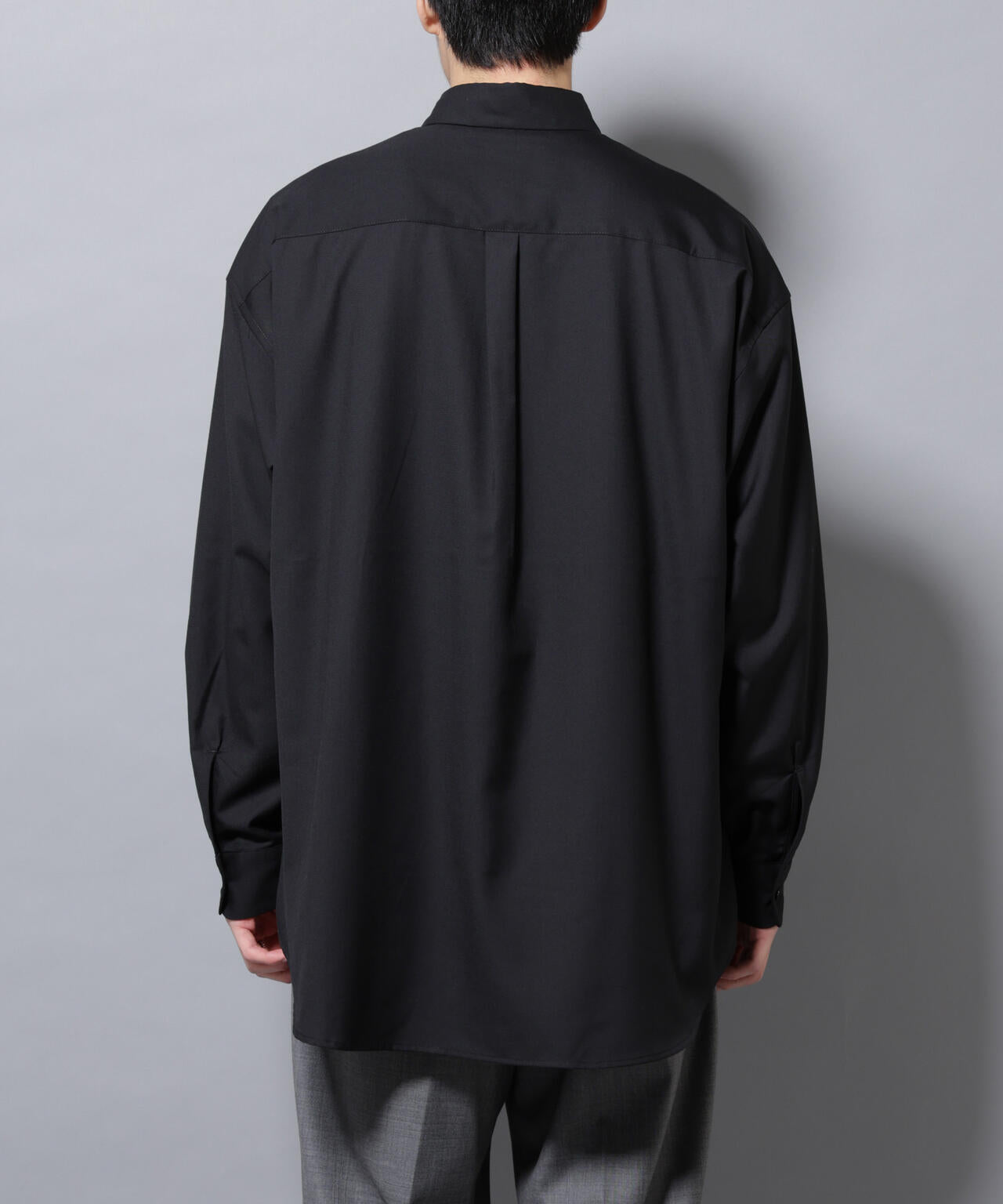 ビッグドレープシャツ 長袖 6725220204
