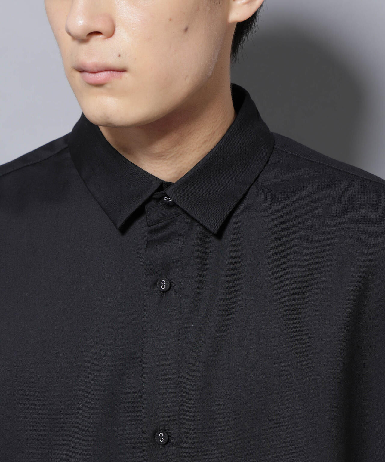 ビッグドレープシャツ 長袖 6725220204