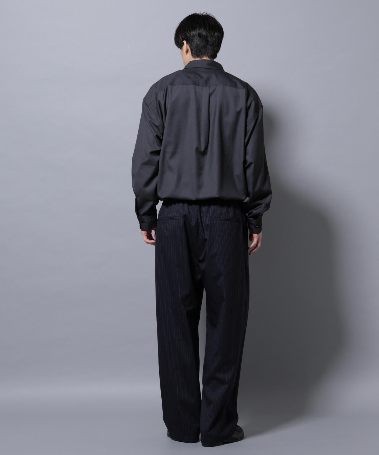 ビッグドレープシャツ 長袖 6725220204