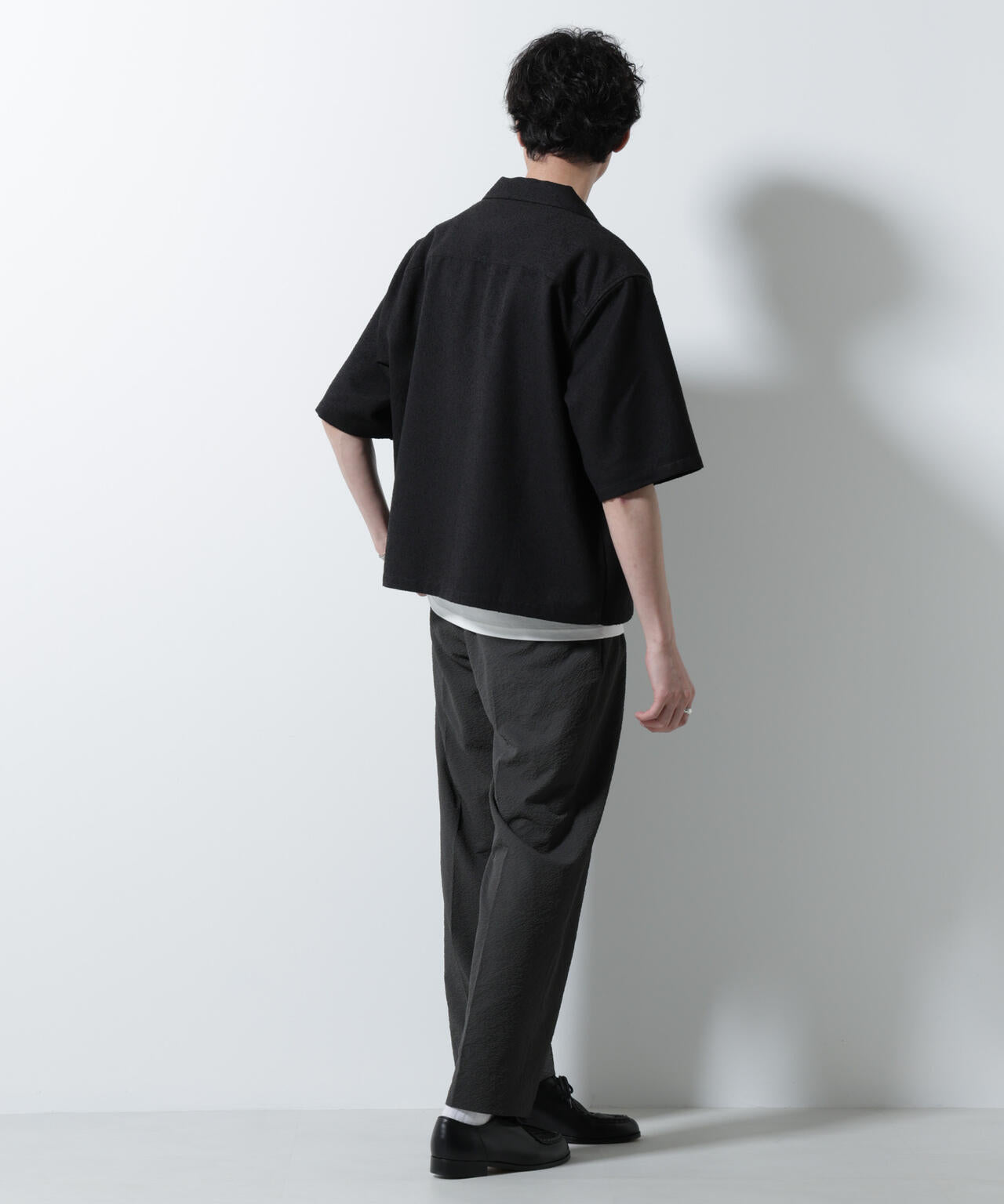 ネップツイルポケットシャツ 半袖 6725221202