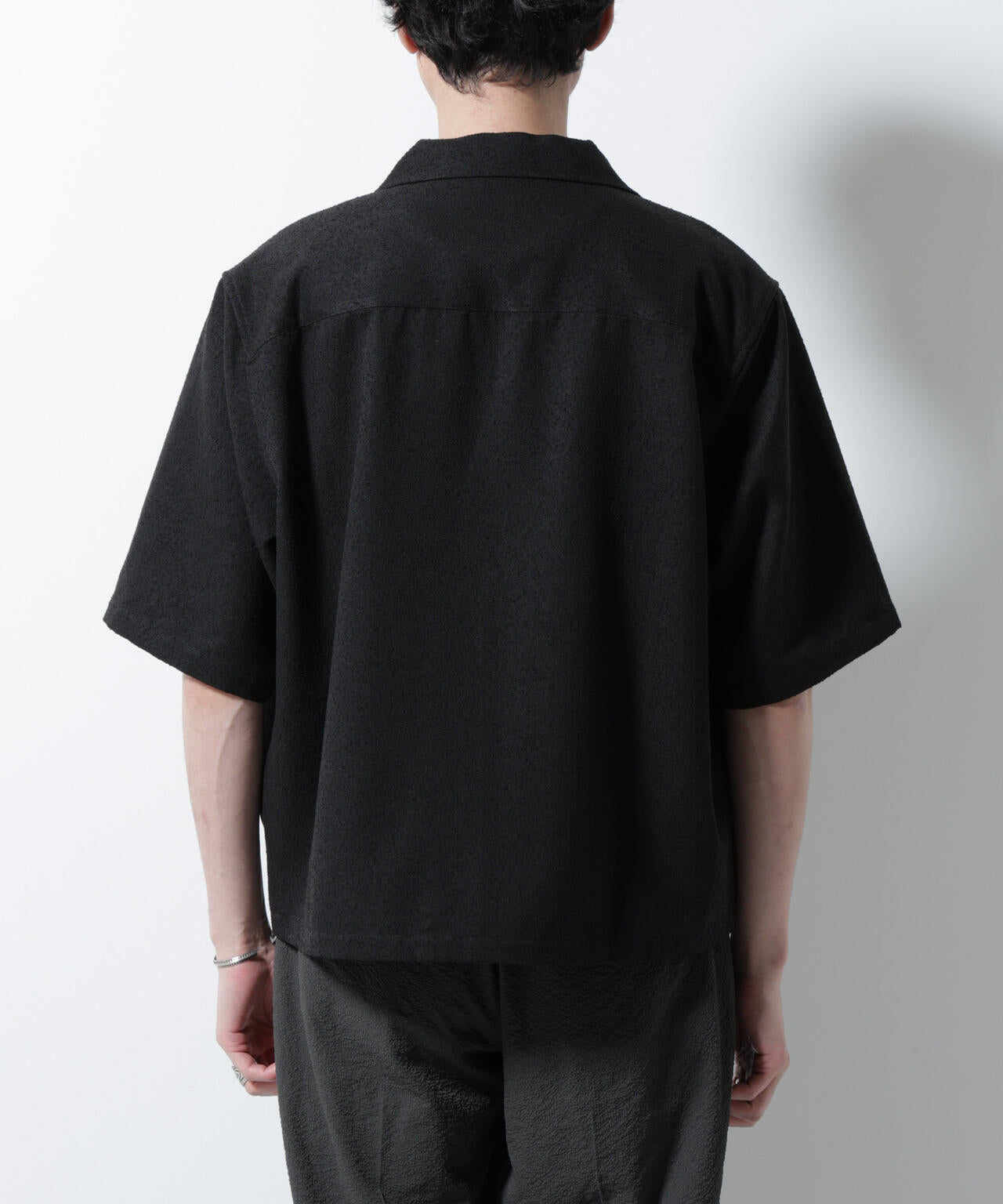 ネップツイルポケットシャツ 半袖 6725221202