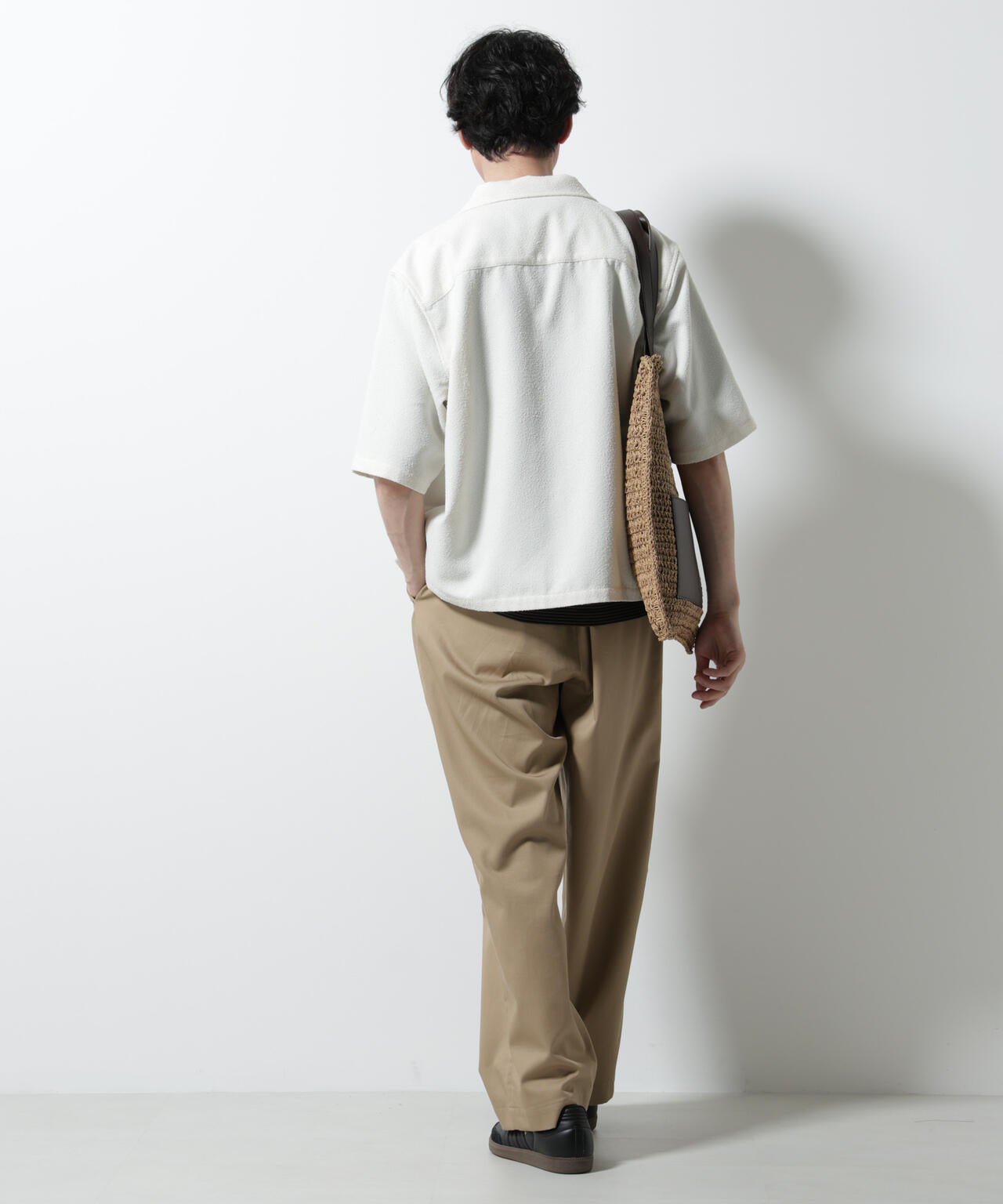 ネップツイルポケットシャツ 半袖 6725221202