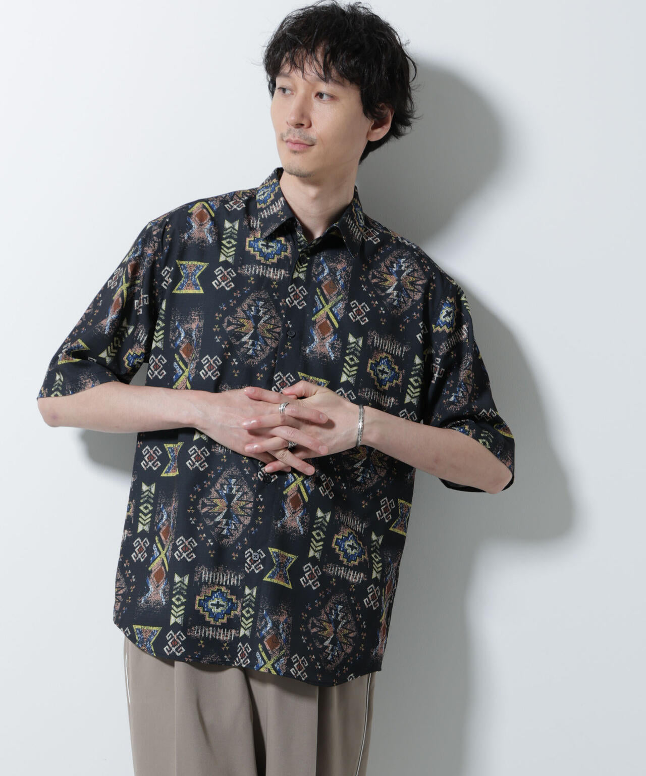 デジタルプリントシャツ 半袖 6725221204