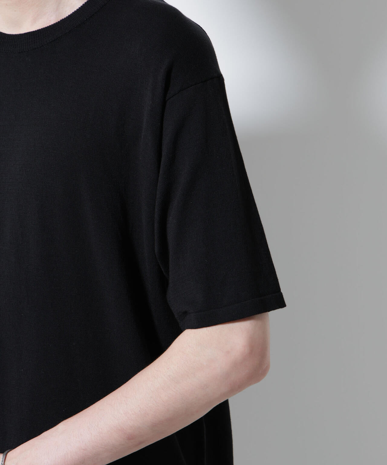 シルキータッチニットTシャツ 半袖 6725222204