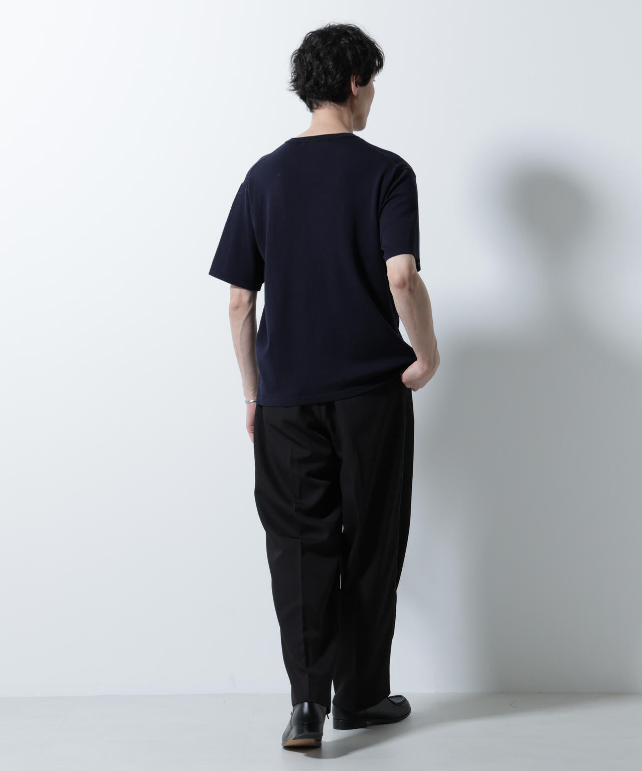 シルキータッチニットTシャツ 半袖 6725222204