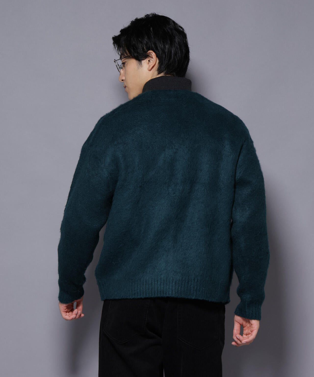 モヘヤライクニットカーディガン 6725222220