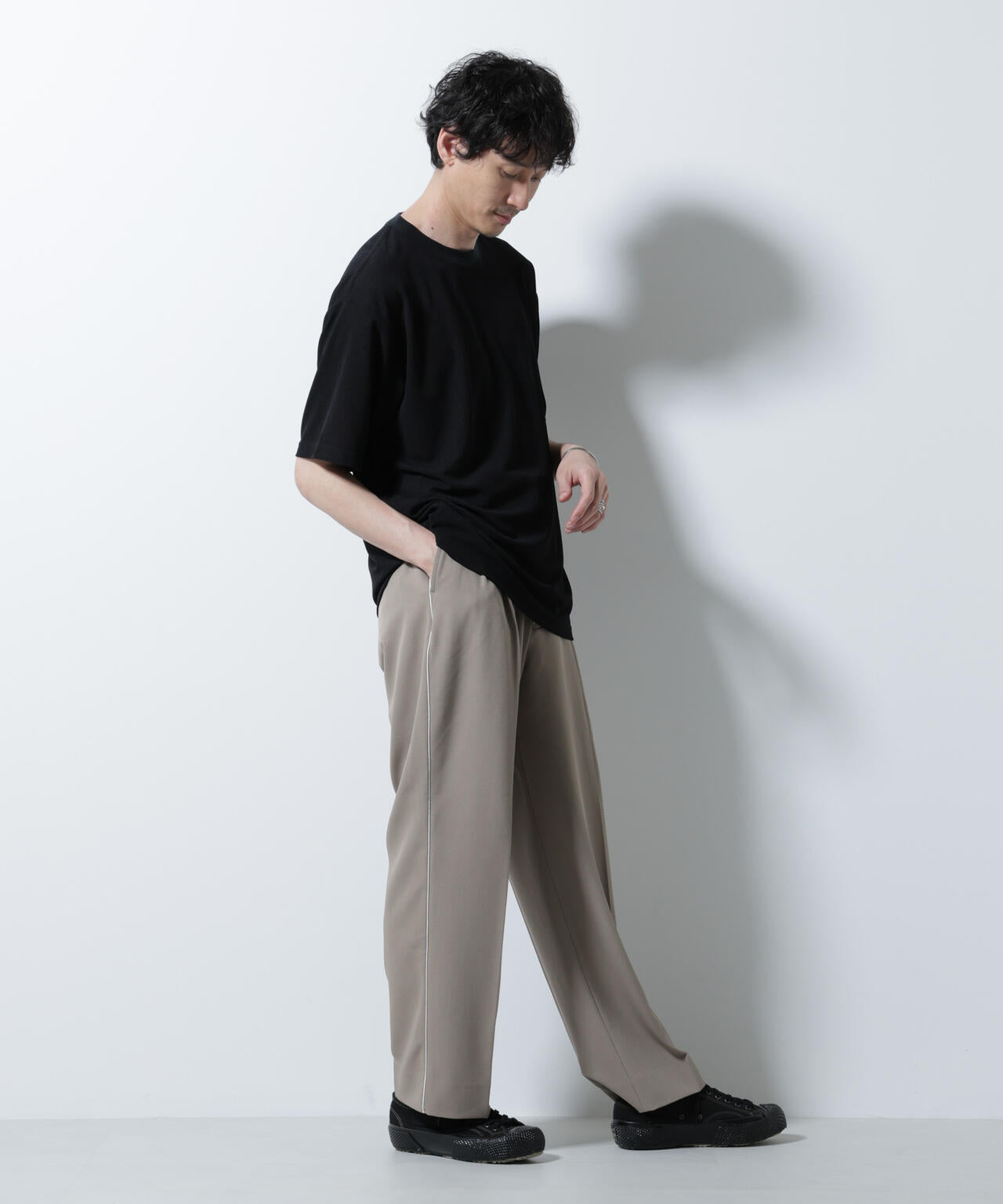 メランジサーフニットTシャツ半袖 6725222225