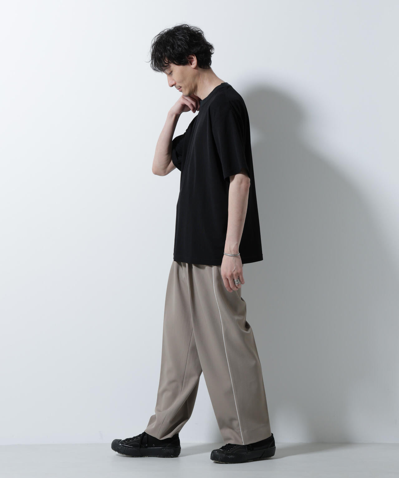 メランジサーフニットTシャツ半袖 6725222225