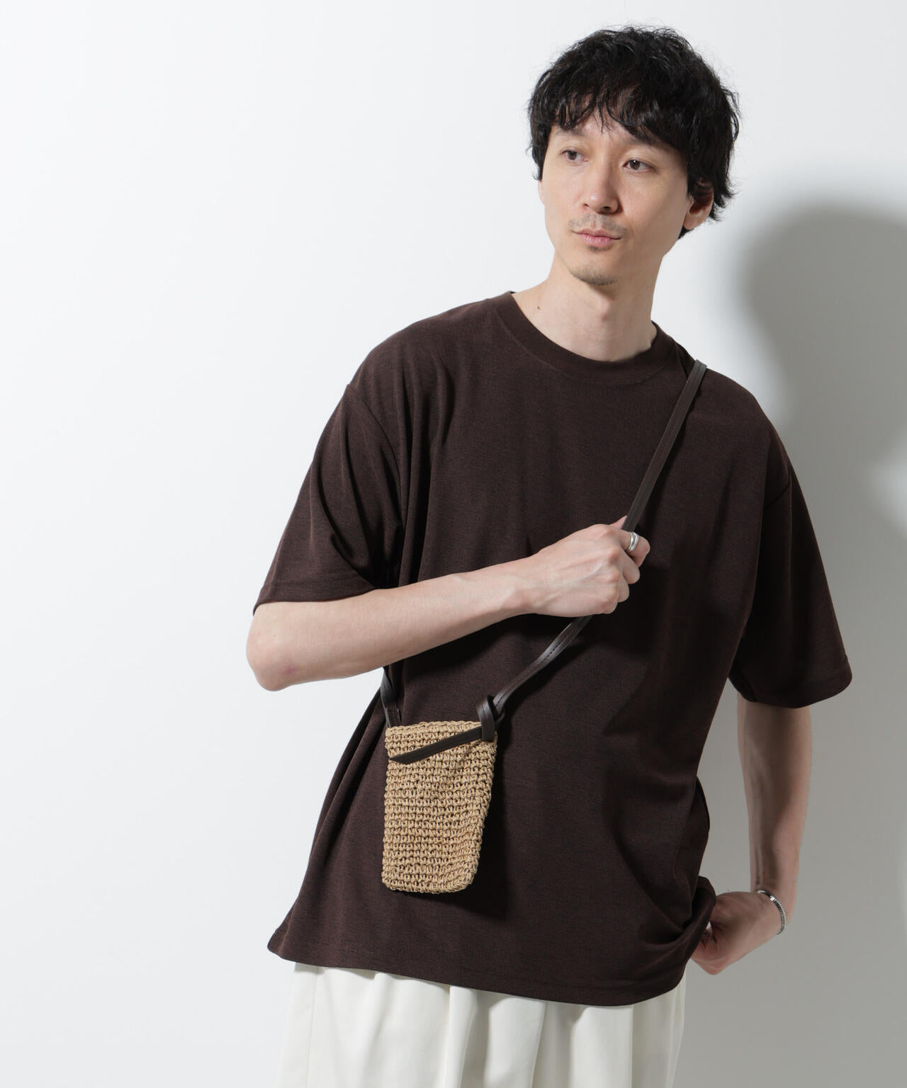 メランジサーフニットTシャツ半袖 6725222225