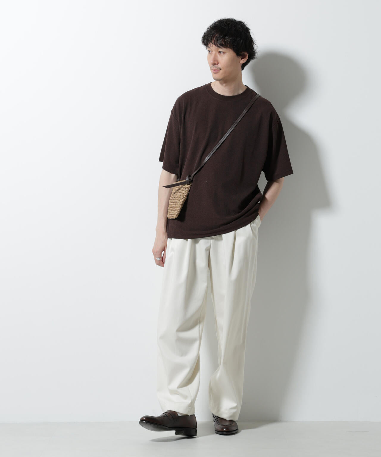 メランジサーフニットTシャツ半袖 6725222225