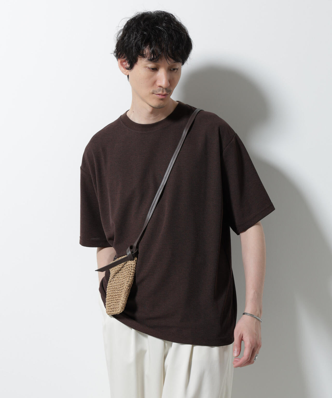 メランジサーフニットTシャツ半袖 6725222225