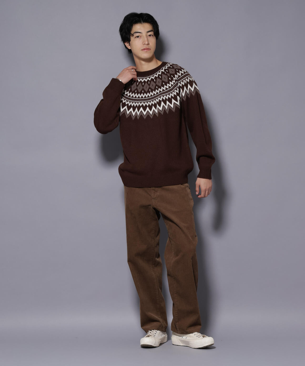 モールヤーンノルディックニット 6725222233