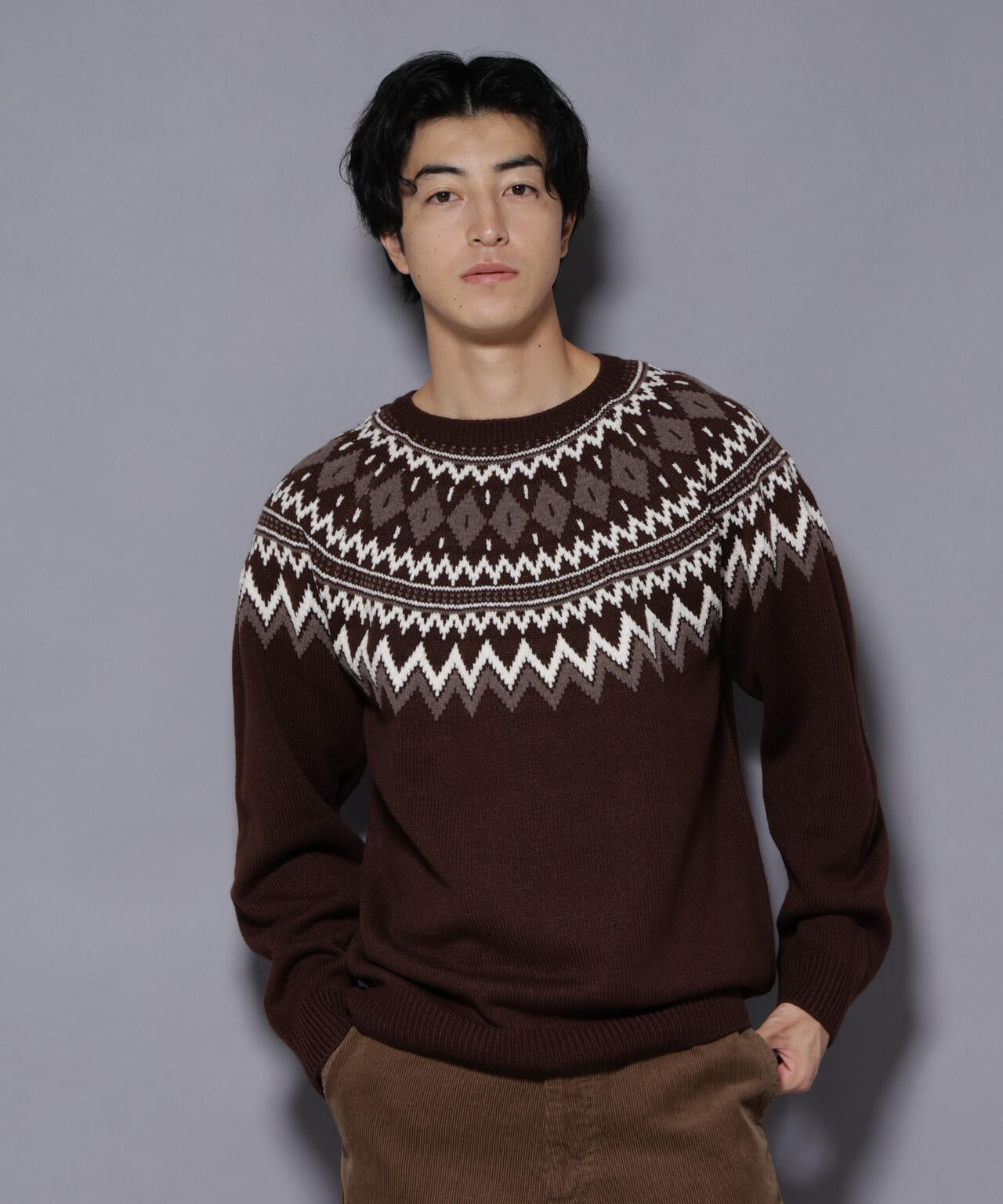 モールヤーンノルディックニット 6725222233