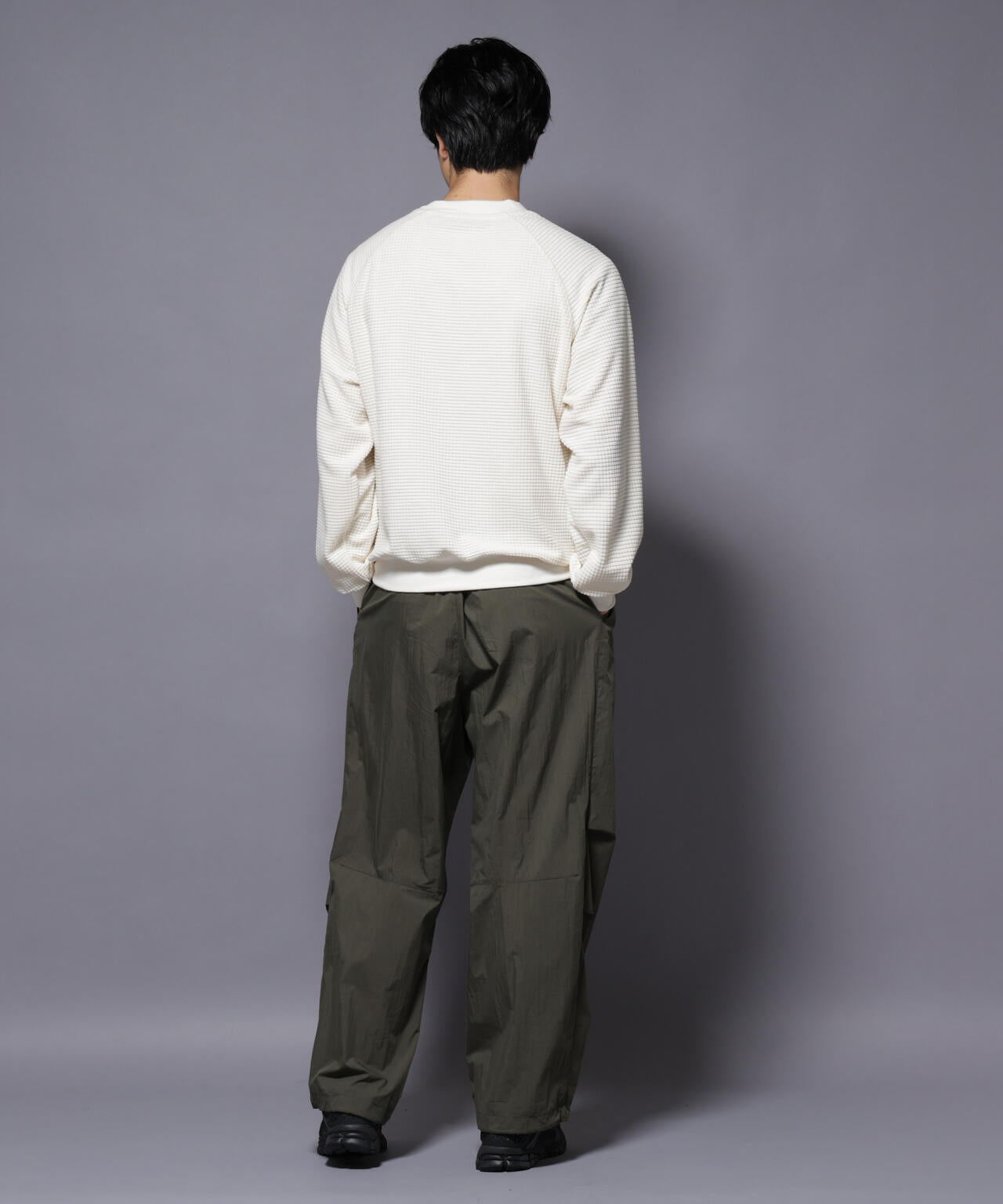NORMANBROS別注 ワッフルフリース 長袖 6725223002