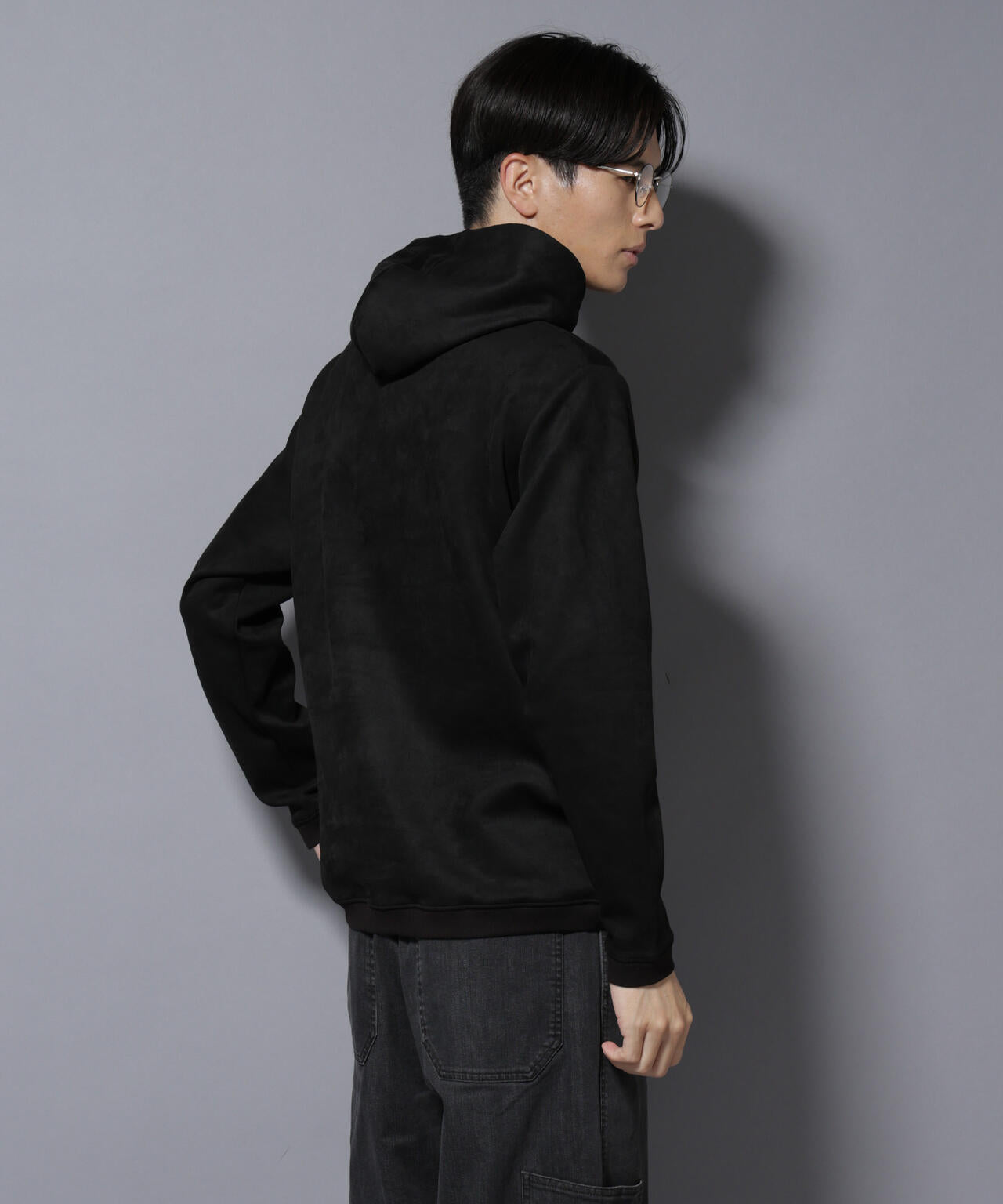 フェイクスエードフーディー 長袖 6725223203