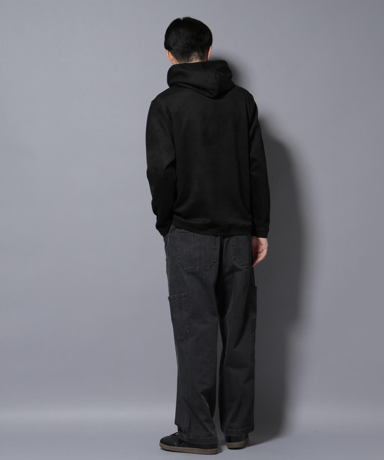 フェイクスエードフーディー 長袖 6725223203