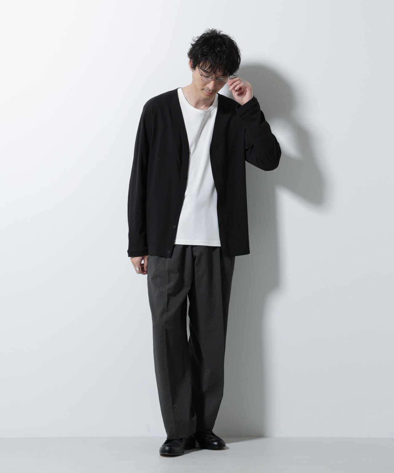 エアパッセージ ジャージーカーディガン 6725223205