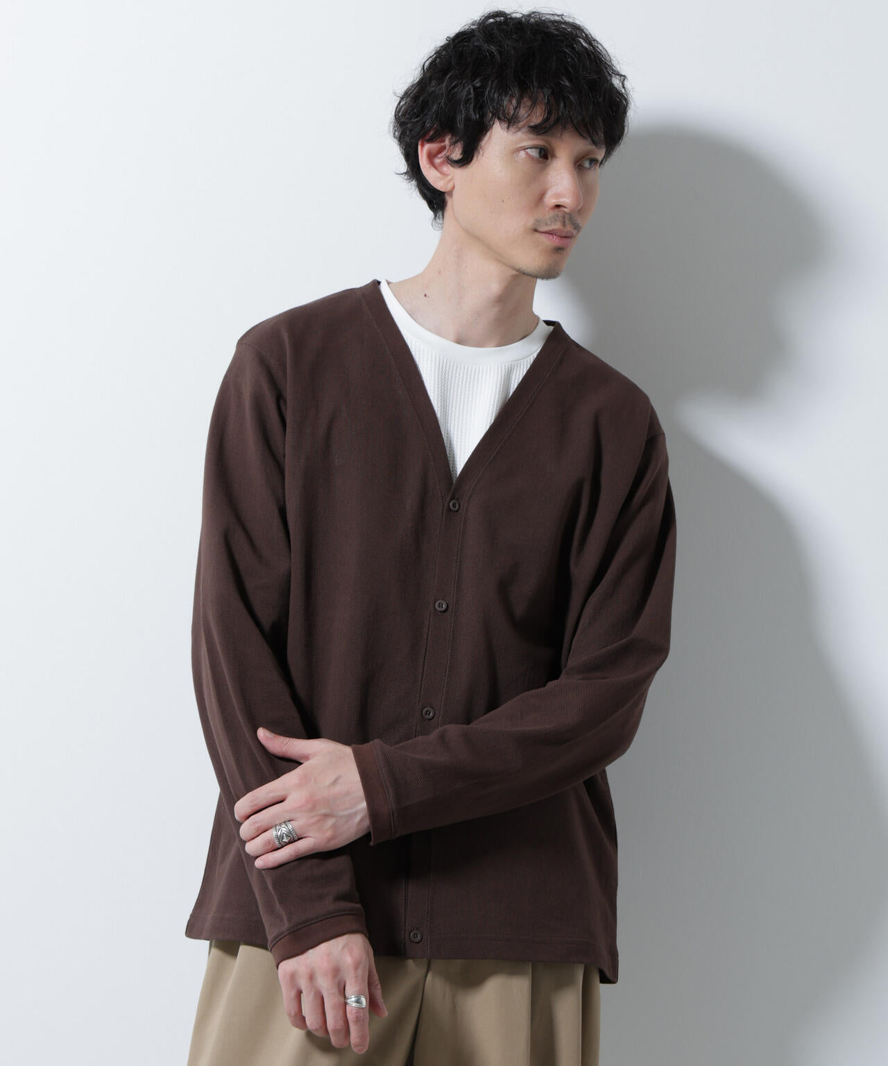 エアパッセージ ジャージーカーディガン 6725223205