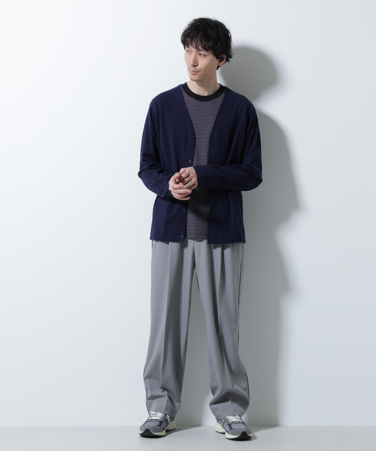 エアパッセージ ジャージーカーディガン 6725223205