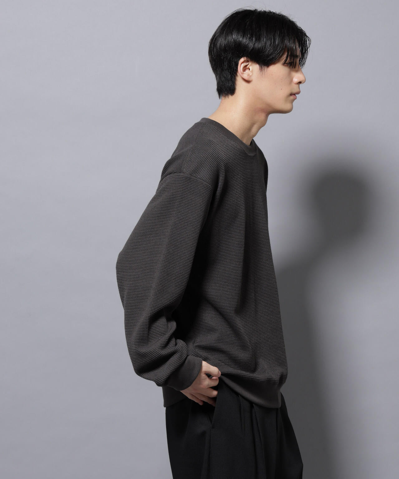 テックワッフルクルーネックTシャツ 6725223206