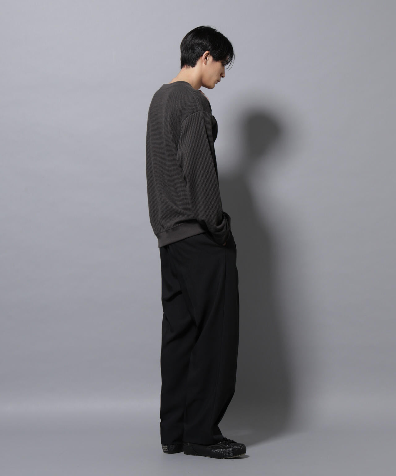 テックワッフルクルーネックTシャツ 6725223206