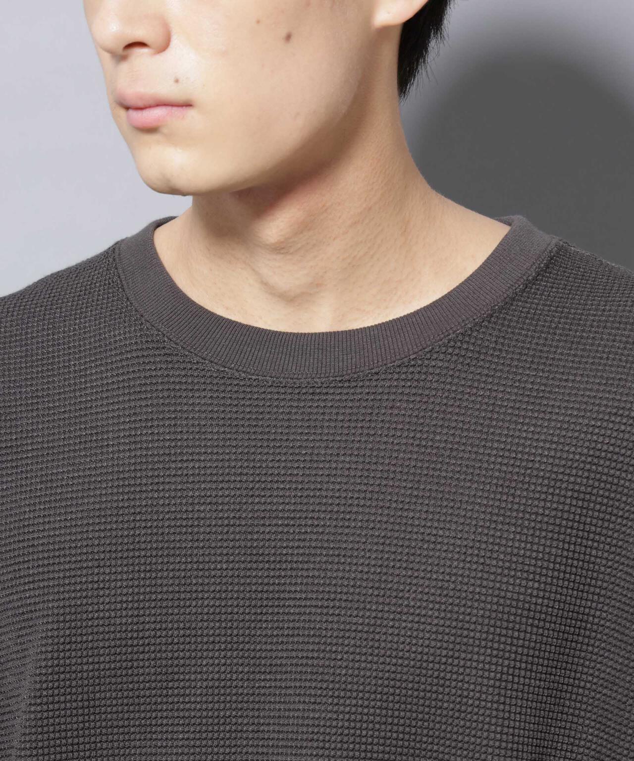 テックワッフルクルーネックTシャツ 6725223206