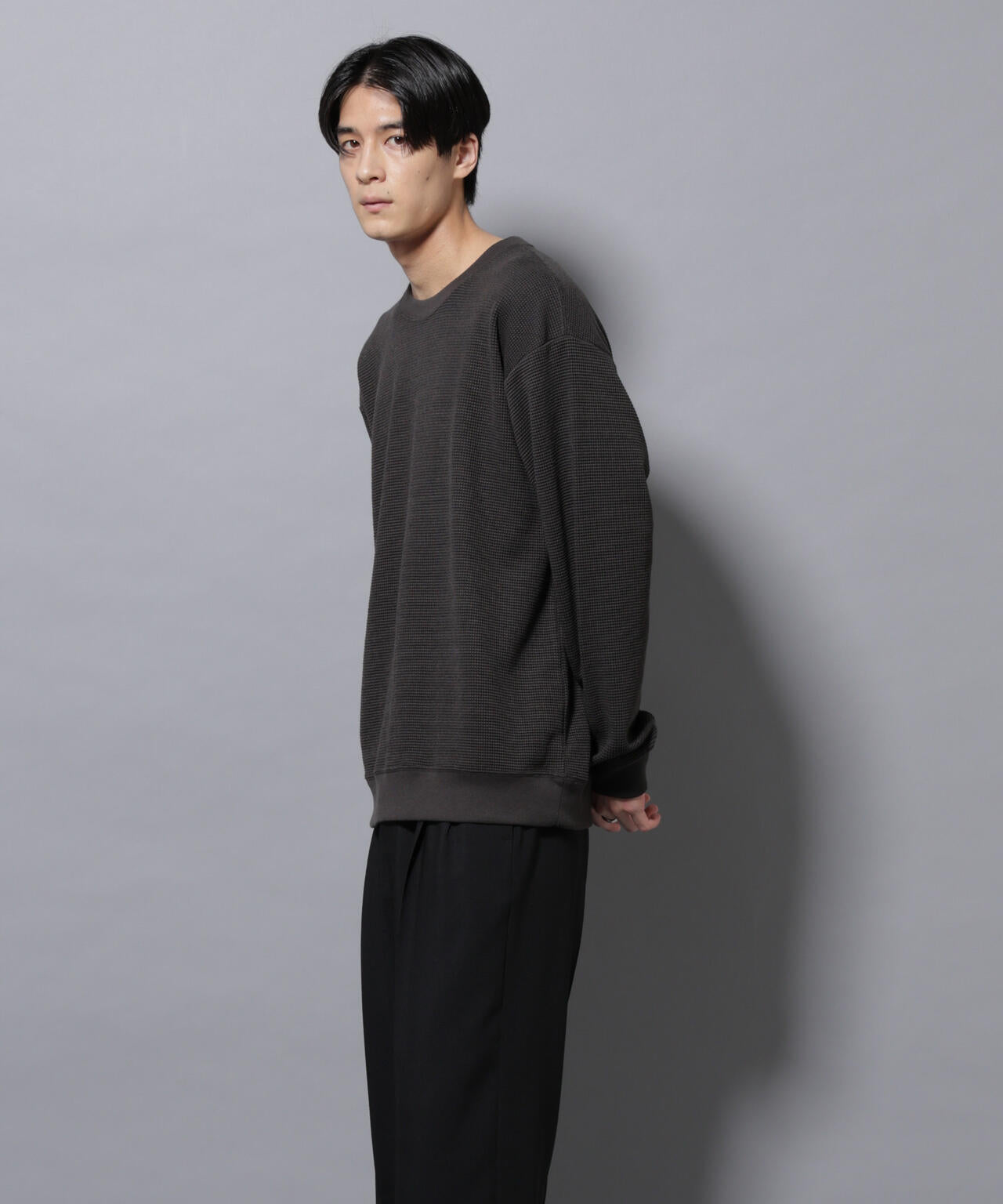 テックワッフルクルーネックTシャツ 6725223206