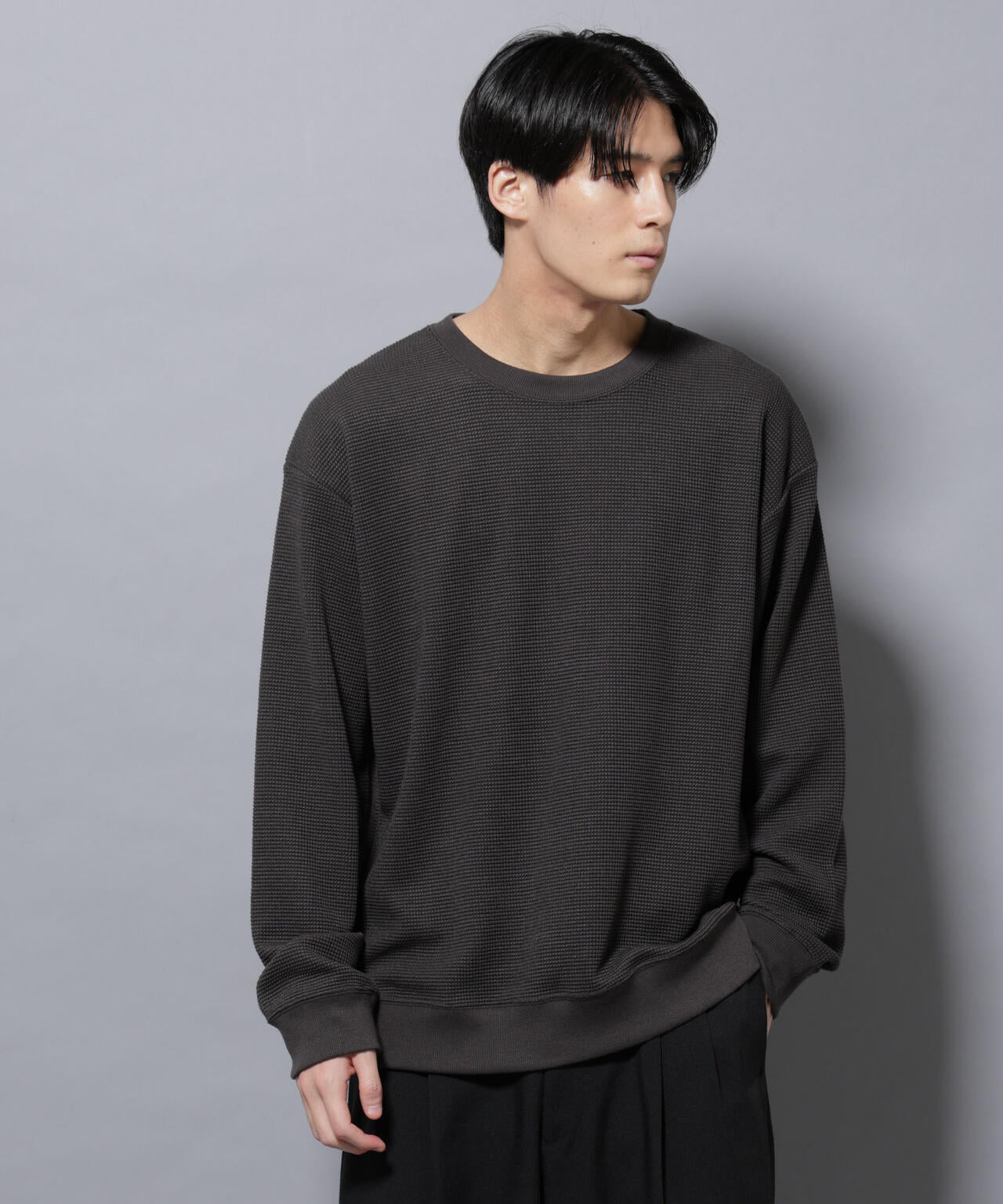 テックワッフルクルーネックTシャツ 6725223206