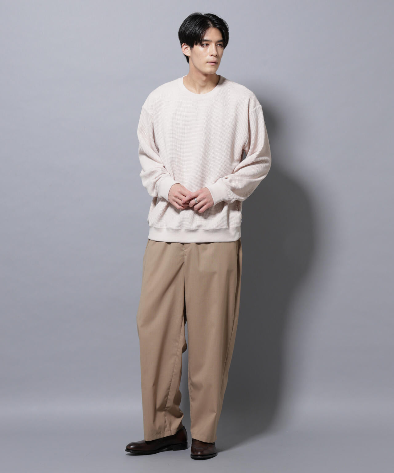 テックワッフルクルーネックTシャツ 6725223206
