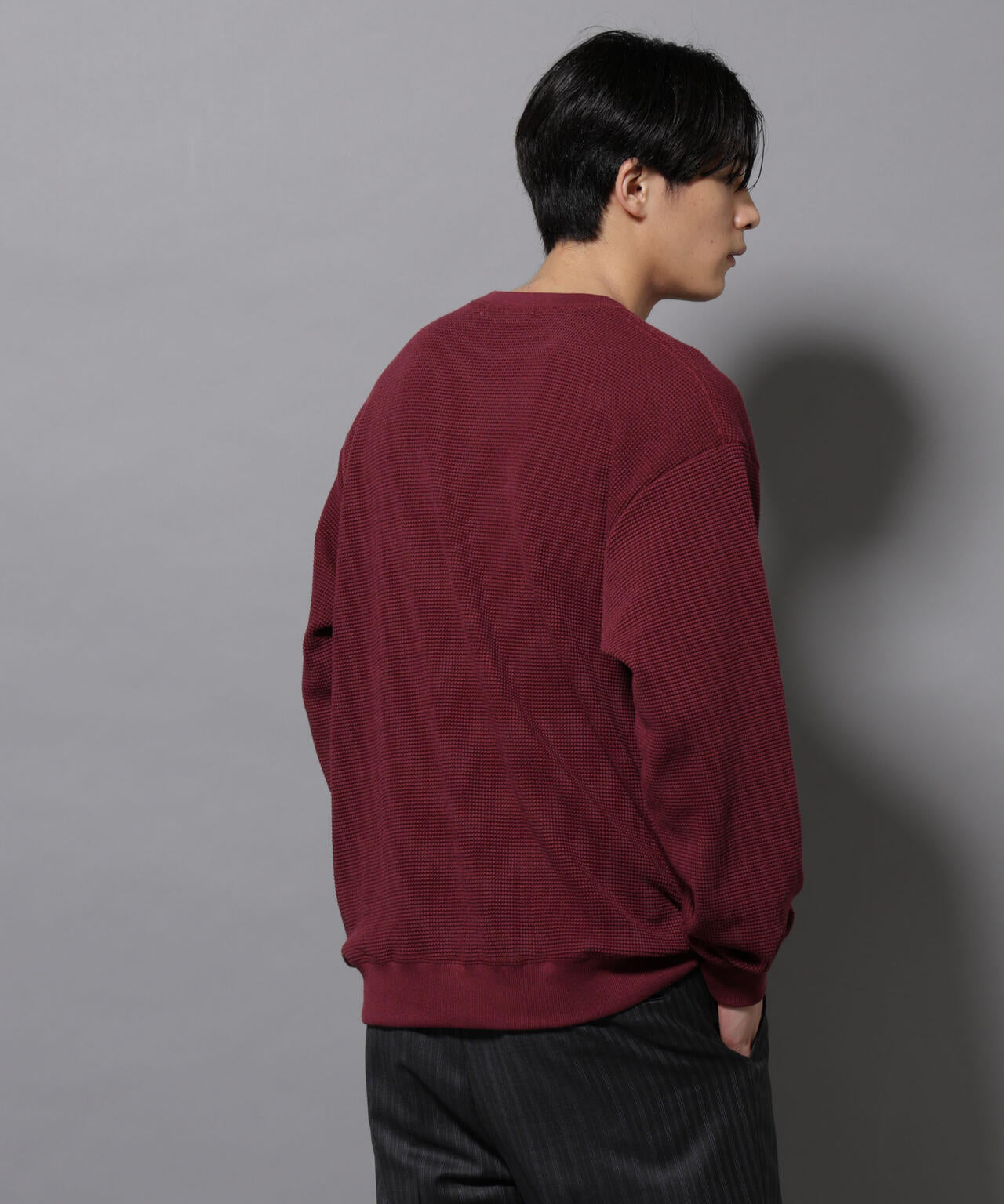 テックワッフルクルーネックTシャツ 6725223206
