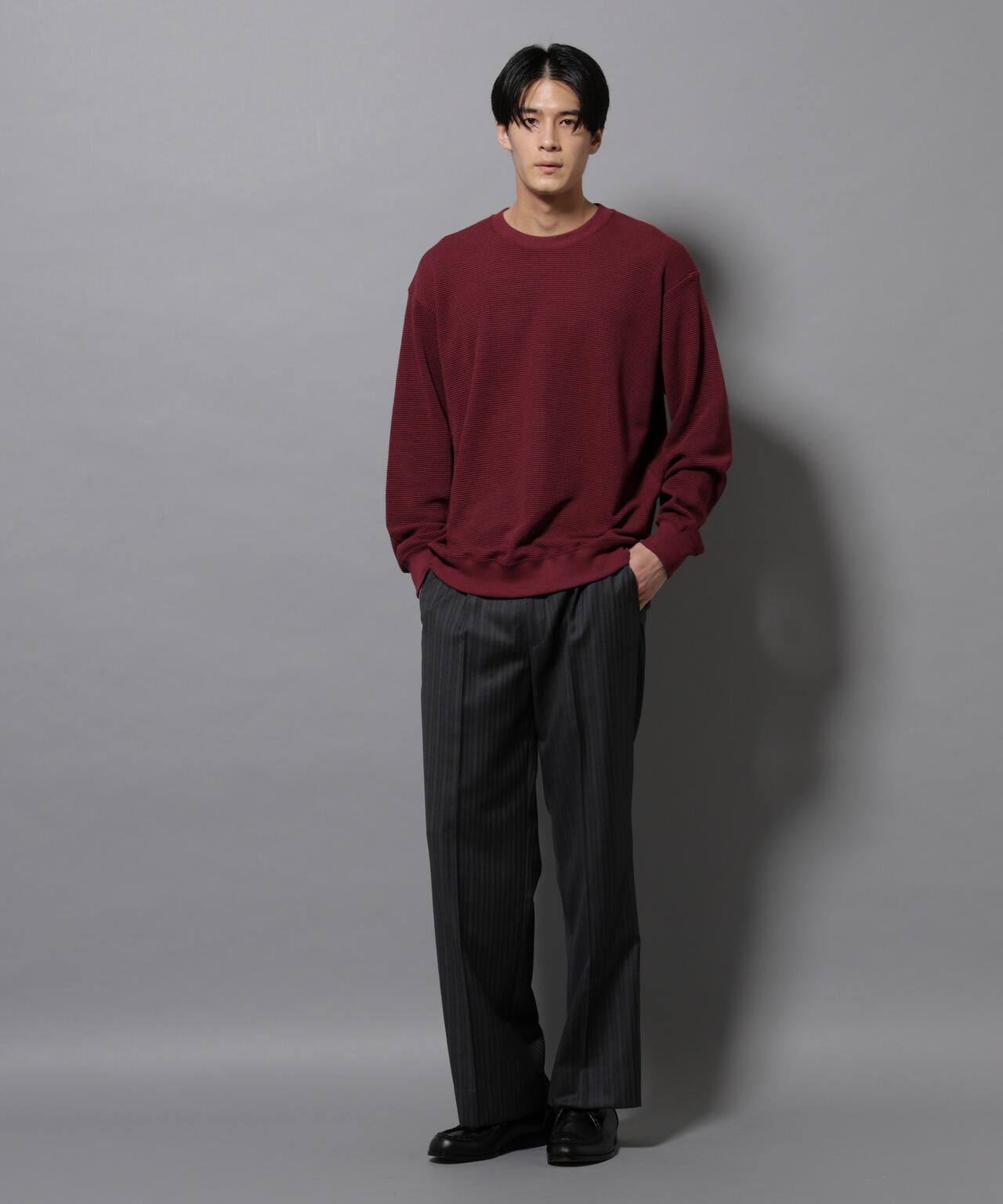 テックワッフルクルーネックTシャツ 6725223206